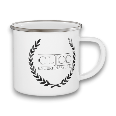 Clicc Enterprise Enamel Camping Mug